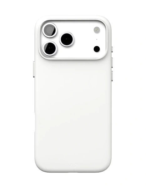 Чехол защитный VLP Aster Pro Case с MagSafe для iPhone 17 Pro Max, белый